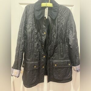 Barbour Beadnell Polarquilt Jacket Size 10